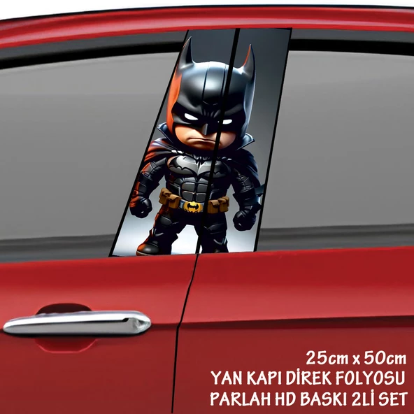 kahraman cocuk oto sticker - yeni nesil hd baskı kalitesi araba kapı direkleri kaplama folyosu - tuning modifiye aksesuar ürün görseli 1
