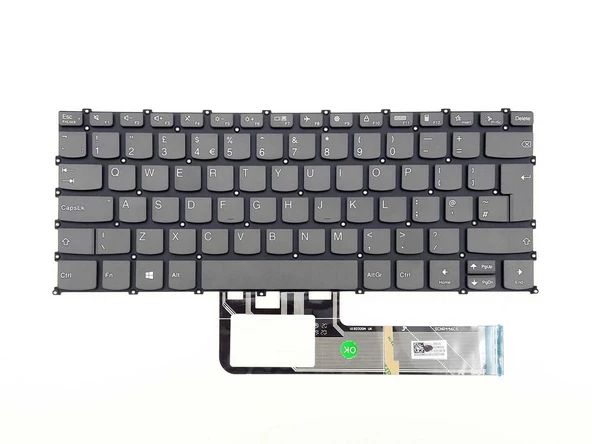 Lenovo ideaPad 5 81YH000GTX Notebook Klavyesi Kül Rengi TR ürün görseli 1