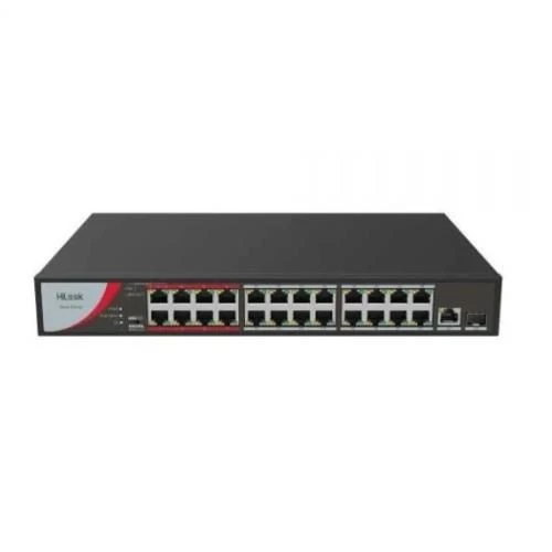 HILOOK 24port NS-0326P-230(B) 10/100 1-SFP 230W FULL POE YÖNETİLEMEZ SWITCH ürün görseli 1