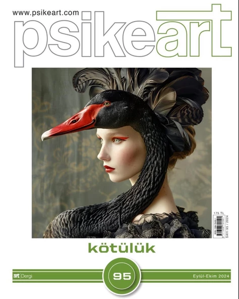 Psikeart Dergi 95.Sayı Eylül-Ekim 2024 ürün görseli 1