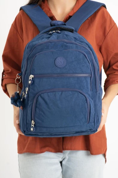 Kadın Sırt Çantası Orta Boy Günlük Kullanım İçin İdeal Okul Çantası 40*30 Cm Hafif Bayan Çanta ürün görseli 1
