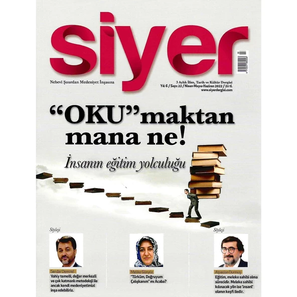 Siyer İlim Tarih 22.Sayı Nisan-Haziran 2022 ürün görseli 1