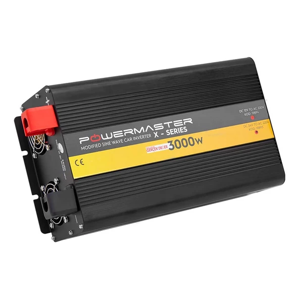 Powermaster 24-220V 24 Volt 3000 Watt Modified Sinus İnverter PWR3000-24 ürün görseli 1