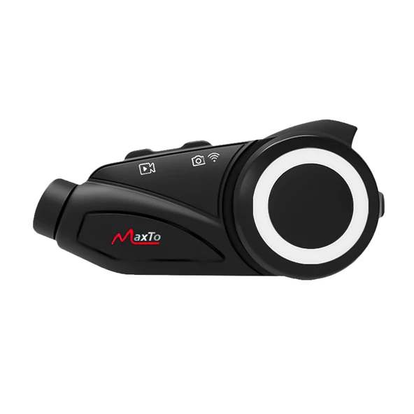 Powermaster Maxto M3 1080P Kameralı Motosiklet Bluetooth Intercom Kulaklık (6 Kişi Destekli) ürün görseli 1
