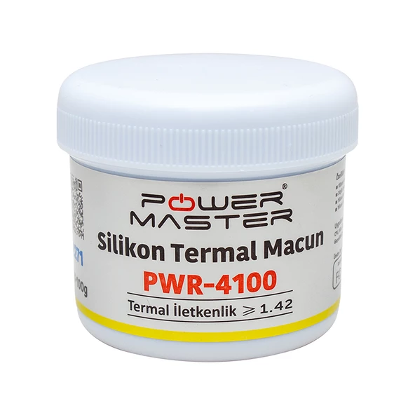Powermaster PWR-4100 Beyaz Termal Macun 100 Gram 1.42W/M-K ürün görseli 1