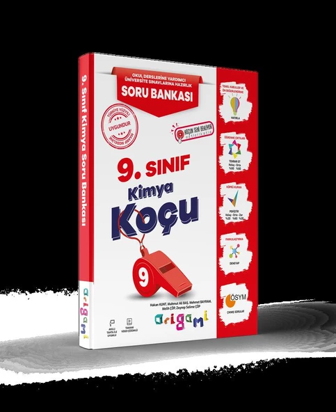 9. Sınıf Kimya Soru Bankası Origami Tammat Yayınları ürün görseli 1