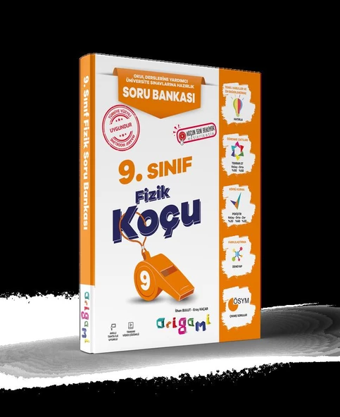 9. Sınıf Fizik Soru Bankası Origami Tammat Yayınları ürün görseli 1