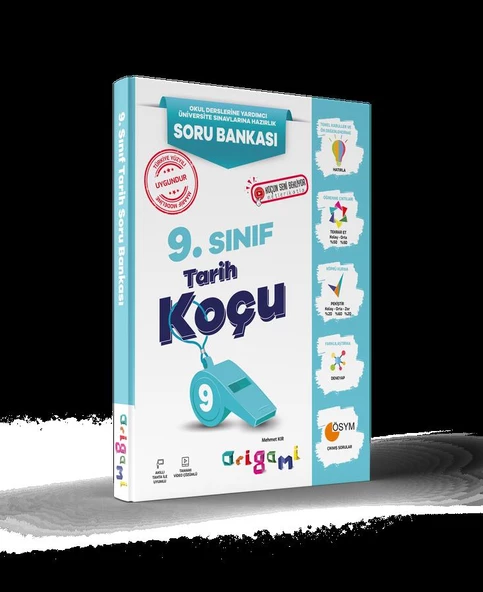9. Sınıf Tarih Soru Bankası Origami Tammat Yayınları ürün görseli 1