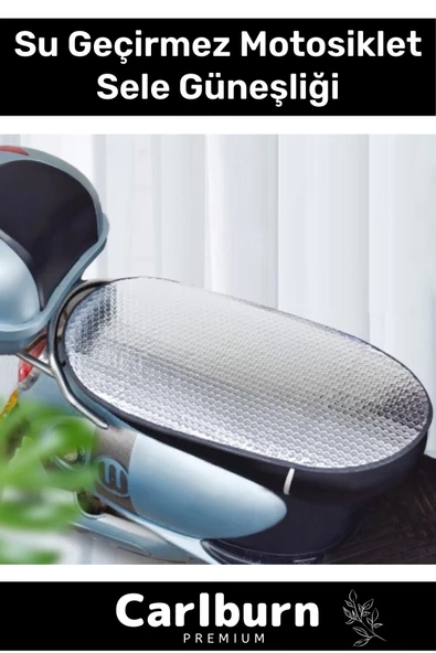 Özel Üretim Pratik Hafif Su Geçirmez Sızdırmaz Motosiklet Sele Koruma Güneşliği - 60 cm x 35 cm ürün görseli 1