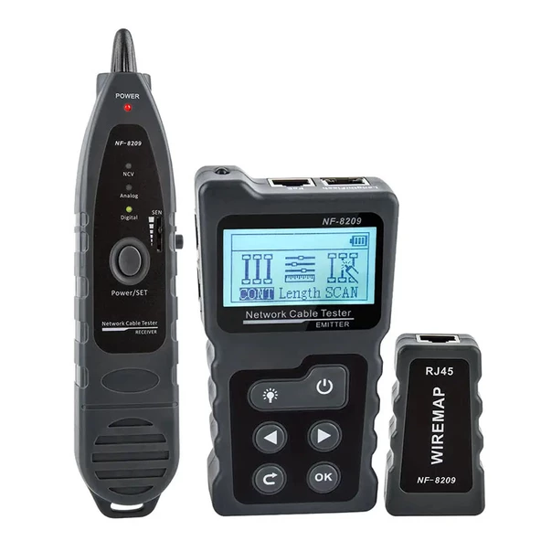 Noyafa NF-8209 Poe Destekli Kablo Bulucu Ve Arıza Tespit Cihazı ürün görseli 1