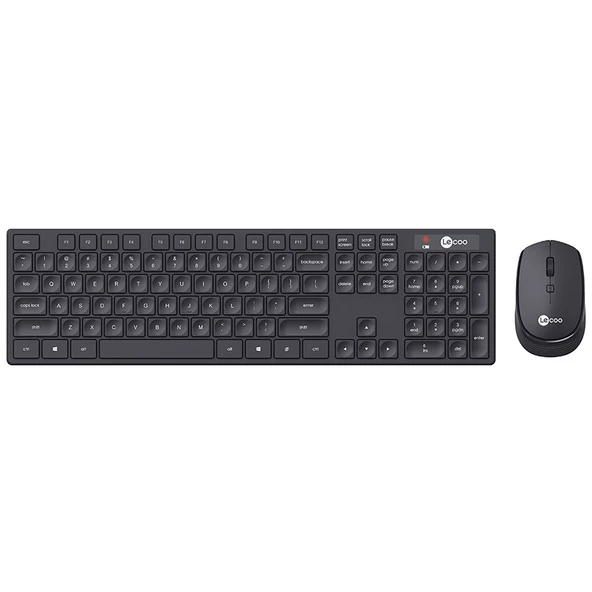 Lenovo Lecoo KM2001 Kablosuz Q Klavye - Mouse Set ürün görseli 1