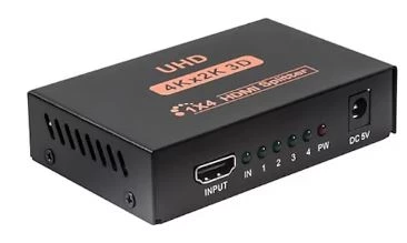 Hytech HY-LU4 4 Port 4Kx2k HDMI Splitter Dağıtıcı ürün görseli 1