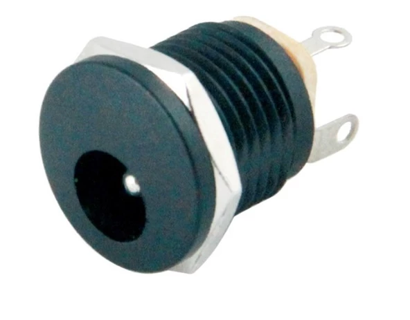 DC ŞASE 2.1MM YUVARLAK SOMUNLU (IC-257A) - Resim 2