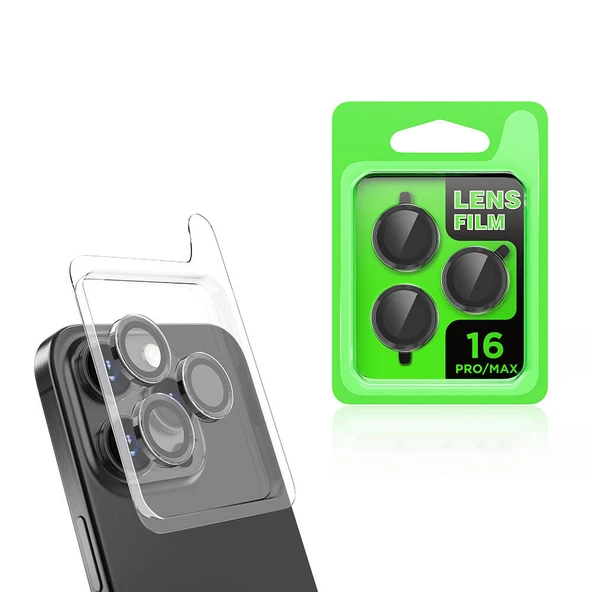 Gpack Apple iPhone 16 Pro Kamera Lens Koruyucu Metal Tekli CL07 ürün görseli 1