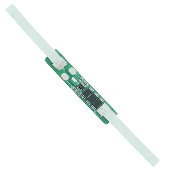 Weko BMS-24009 1S 6A 3.7V BMS Devresi Lityum Batarya Şarj Modülü (35X8.5X2mm) ürün görseli 1