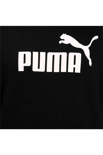 PUMA ESS Big LOGO CREW ERKEK SWEATSHİRT - Resim 7