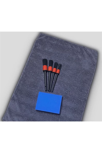 Mikro Fiber Araç Yıkama Bezi Efsane Emici 6 Lı Set 50x70cm Kurulama Cila Bezi Tank Bezi Tankbezi ürün görseli 1