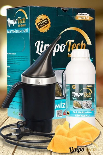 Far Temizleme Seti Buharlı Far Temizleme Seti Far Parlatma Seti Oto Far Temizleyici ( 1 Kg ) ürün görseli 1