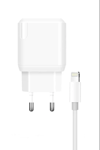 Maxron CH15 Q.C 18W Lightning Şarj Aleti -Lightning Kablo ürün görseli 1