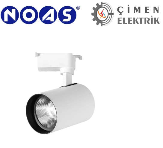 NOAS YL29 3001 Paris 30W Beyaz Kasa Ray Spot 6400K Beyaz Işık ürün görseli 1