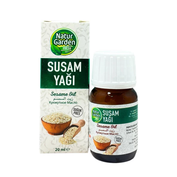 Natur Garden Susam Yağı 20 ml e ürün görseli 1