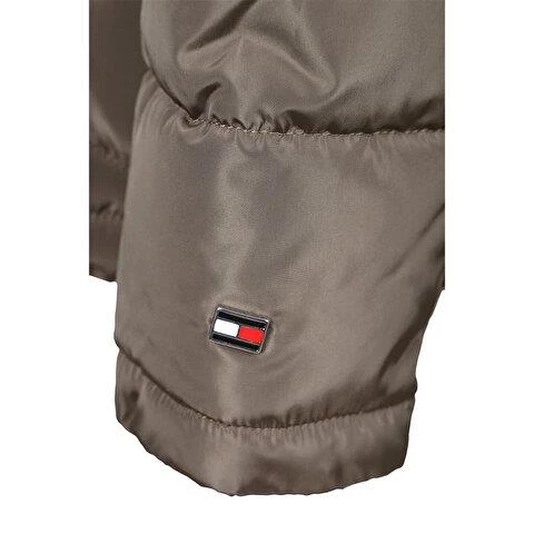 Tommy Hilfiger Kadın Mont Yeşil - Resim 4