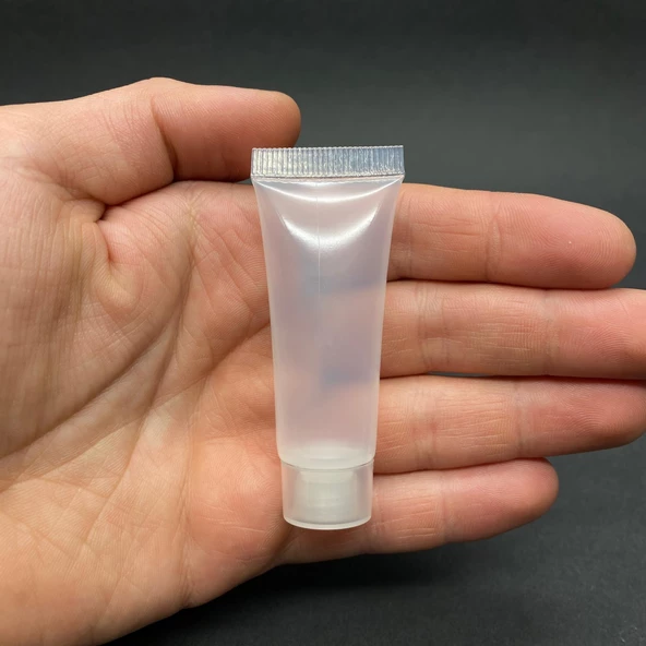 Boş Krem Tüpü 10ml , Merhem Tüpü ,  Lipgloss Tüp 10 ml x 3 Adet ürün görseli 1