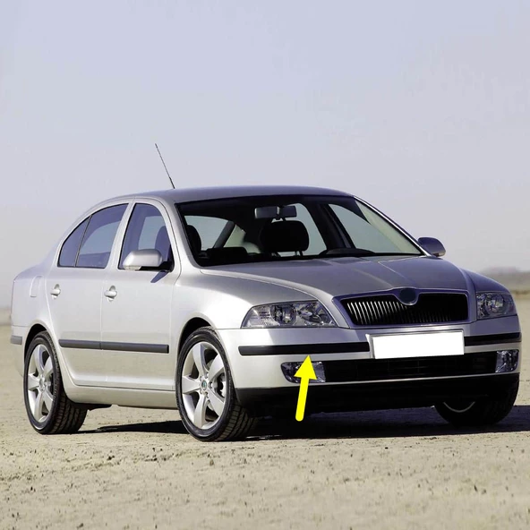 Skoda Octavia A5 2005-2008 Sağ Ön Tampon Kuşağı Bandı Çıtası 1Z0807718 ürün görseli 1