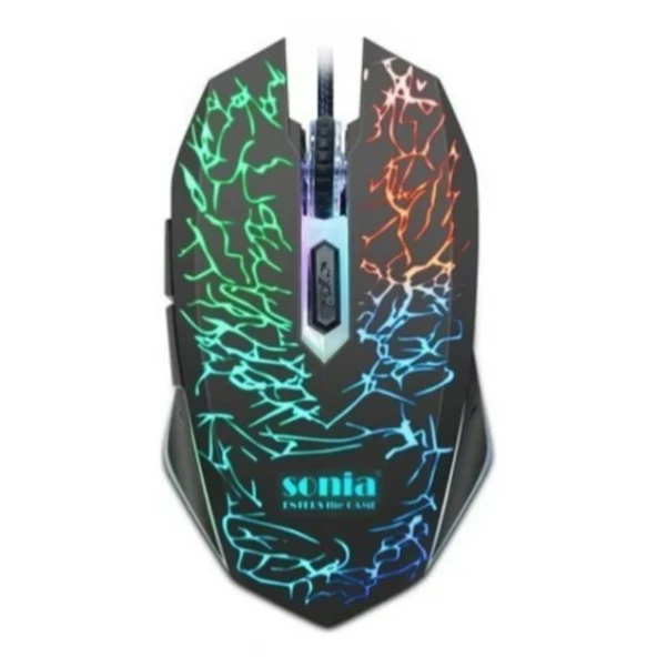 Sonia SN-X5 Kablolu Optik Oyuncu Mouse ürün görseli 1
