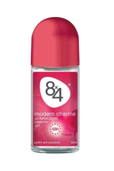 8X4 ROLL-ON-50ML-MODERN CHARME WOMEN ürün görseli 1