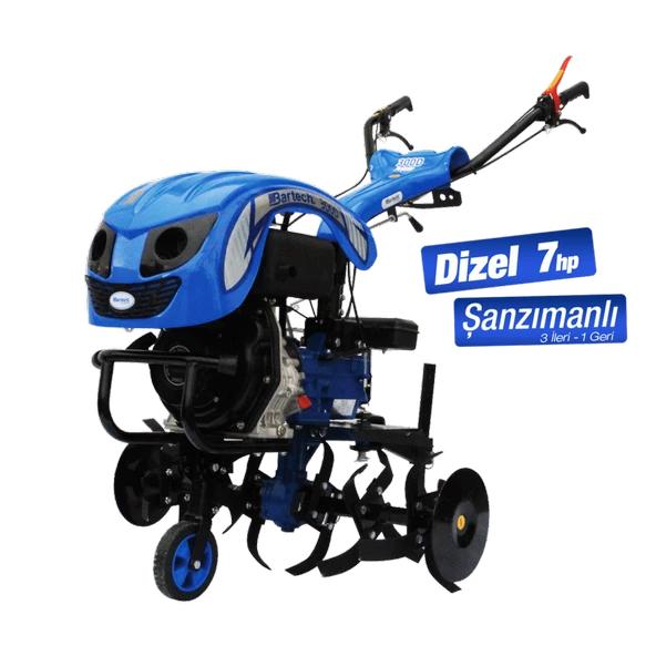 Muratti MT410 Dizel Marşlı Çapa Makinası 9.0HP ürün görseli 1
