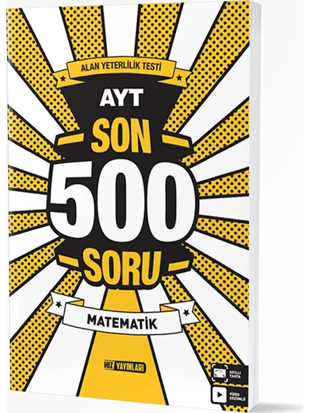 Hız Yayınları AYT MATEMATİK SON 500 SORU ürün görseli 1