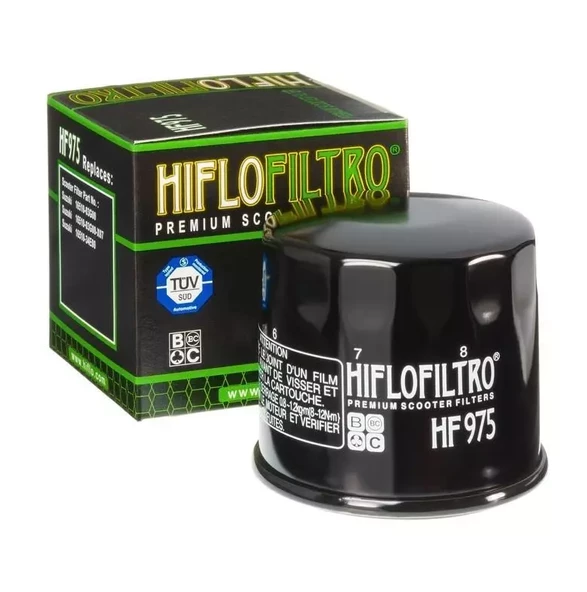 Hiflo Hf975 2002-2019 Suzuki Burgman AN 650 ABS Uyumlu Yağ Filtresi ürün görseli 1