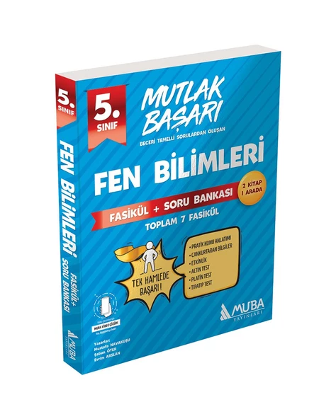 Muba Yayınları 5.Sınıf Fen Bilimleri Mutlak Başarı Fasikül ve Soru Bankası ürün görseli 1