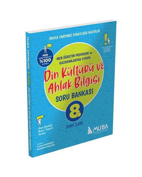 Muba Yayınları LGS 8. Sınıf Din Kültürü ve Ahlak Bilgisi Soru Bankası ürün görseli 1