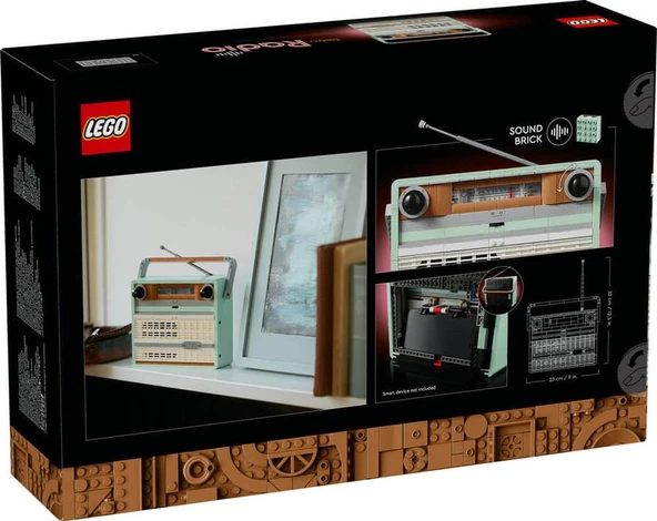 LEGO Icons 10334 Retro Radio - Resim 2