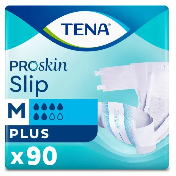 TENA Slip Proskin Plus 6 Damla Medium 90 adet ürün görseli 1
