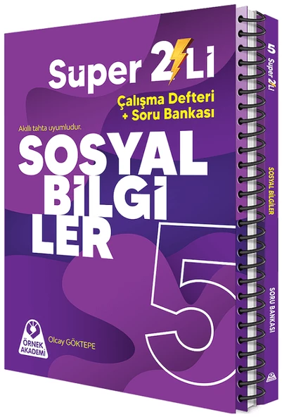 Örnek Akademi 5. Sınıf Sosyal Bilgiler Süper İkili Çalışma Fasikülleri Seti Örnek Akademi Yayınları ürün görseli 1