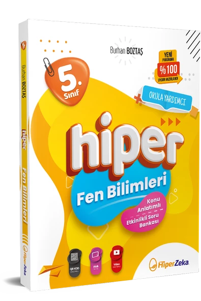 Hiper Zeka 5. Sınıf Fen Bilimleri Konu Anlatımlı & Soru Bankası ürün görseli 1
