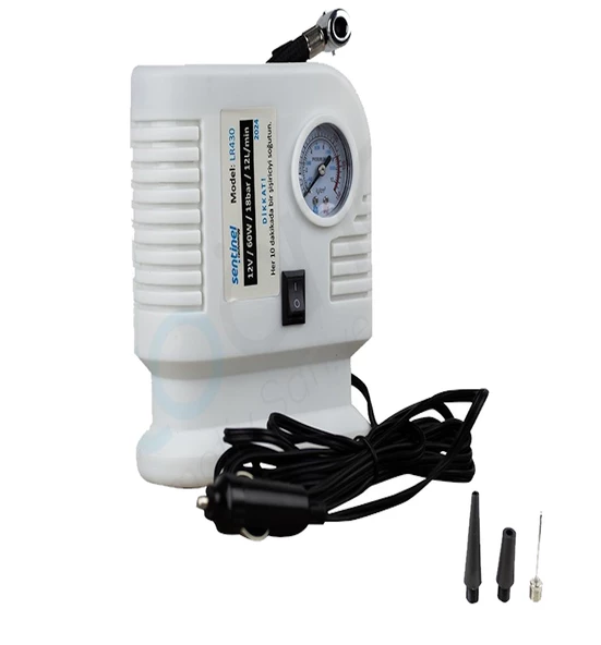 Hava Kompresörü Saatli 12 V 260Psı 12lt/dk ürün görseli 1