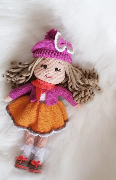 Tılsım Bebek Amigurumi Organik Oyuncak ürün görseli 1