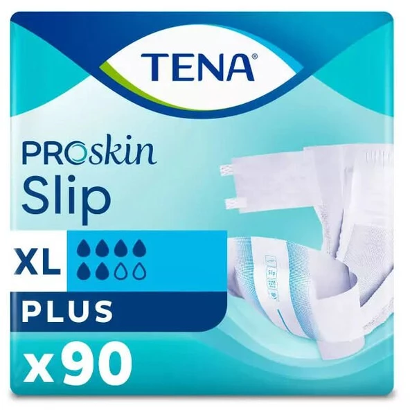 Tena Proskin Slip Plus Belbantlı Ekstra Büyük Boy XL 30'lu 3 Adet Hasta Bezi ürün görseli 1