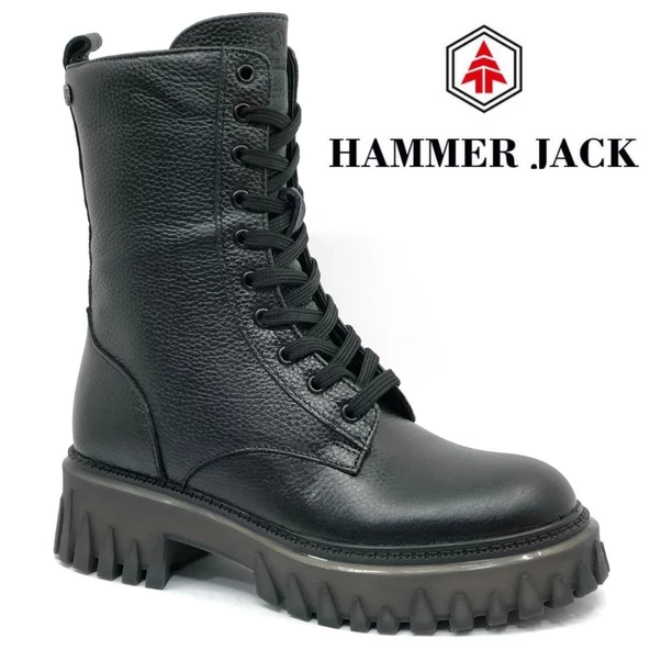 Hammer Jack 102-24640-Z Sherly Uzun Postal Bot Hakiki Deri Kadın Bot ürün görseli 1