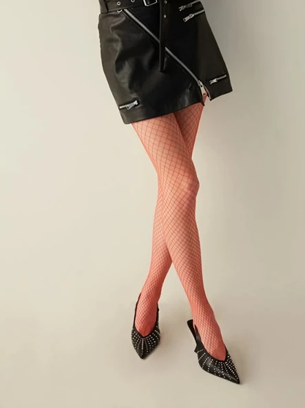 PENTİ FASHİON ORTA FİLE KÜLOTLU ÇORAP G.KIRMIZI L-XL ürün görseli 1