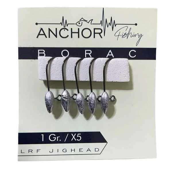 Çapa Anchor LRF Jig Head 5 Adet Borac  1 gr ürün görseli 1