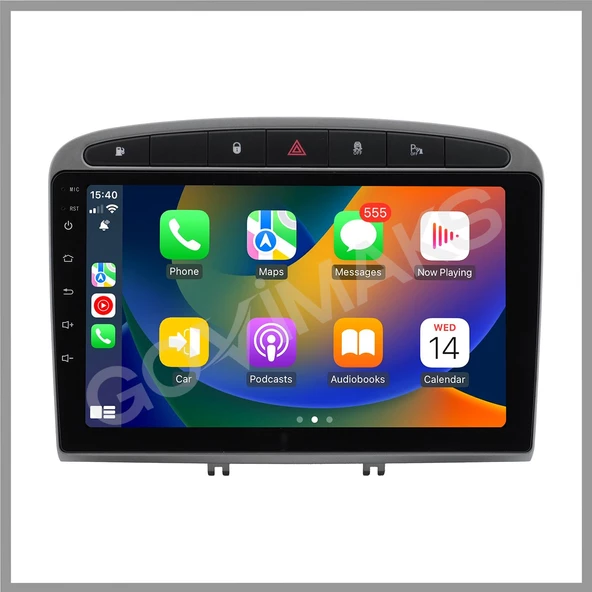 PEUGEOT 308 RCZ  2008-2013 UYUMLU 2 GB RAM 32 GB HAFIZA ANDROID MULTIMEDIA ürün görseli 1