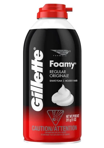 Gillette Regular Traş Köpüğü 311 gr ürün görseli 1