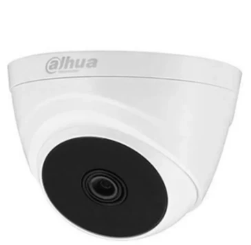 DAHUA HAC-T1A21-0280B 2MP 2.8 mm CMOS 1080P TVI/AHD /CVI/CVBS Plastik Kasa IR Dome Güvenlik Kamerası ürün görseli 1