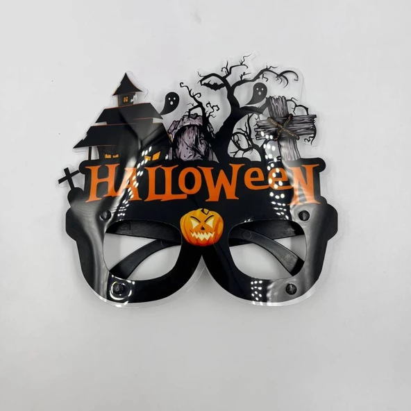 Halloween Pvc Kaplı Şatolu Model Gözlük - Resim 2