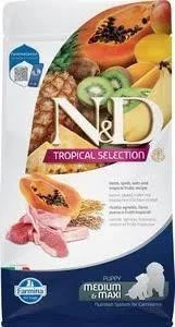 N&D Tropical Selection Düşük Tahıllı Kuzu Etli ve Tropikal Meyveli Orta ve Büyük Irk Yavru Köpek Maması 10 Kg ürün görseli 1
